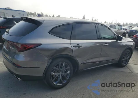 2022 Acura Mdx A-Spec z USA, uszkodzony, nr VIN 5J8YE1H00NL014390